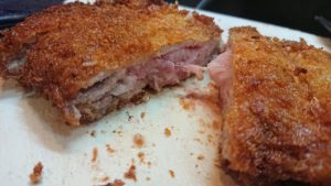 野郎飯のオリジナル味噌カツ（ミルフィーユロースとヒレ）