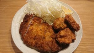 野郎飯のオリジナル味噌カツ（ミルフィーユロースとヒレ）