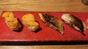 うにあなご　北千住にぎりの一歩