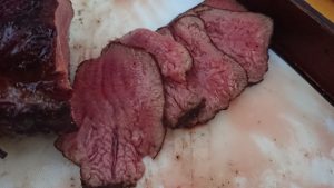 コストコの牛タン塊肉で作る低温調理＆炭火焼きロースト