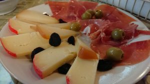 チーズ生ハム　アランダルース