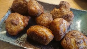 市販の冷凍唐揚げ五香粉塩