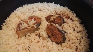 さば味噌缶詰ご飯