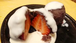 クリームチーズ苺大福