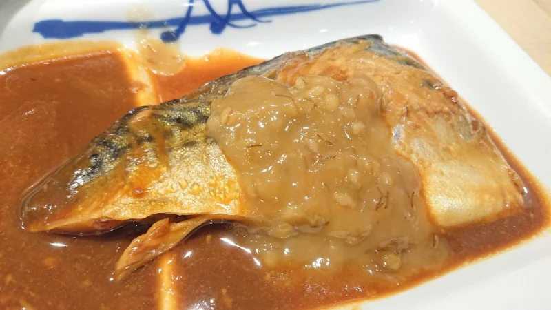 松屋の鯖の味噌煮