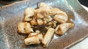 塩昆布上ミノ焼き