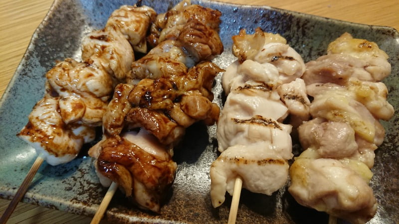 ピチットで脱水した鶏の焼鳥