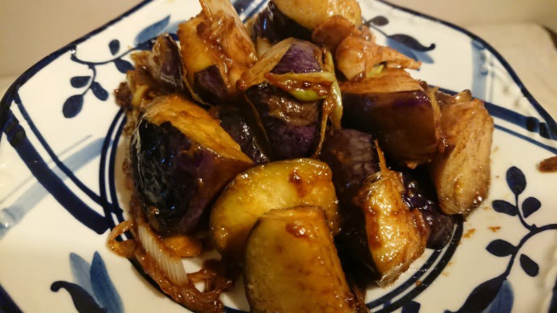 茄子ネギ甘味噌