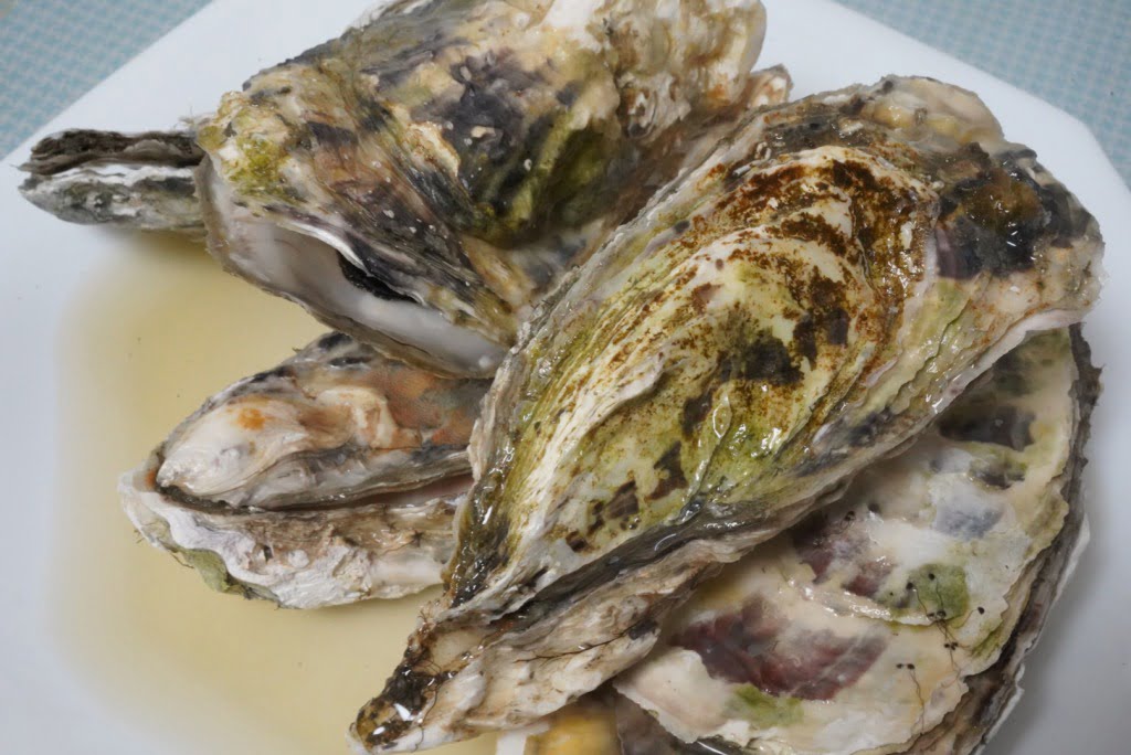 岩牡蠣の檸檬堂蒸し