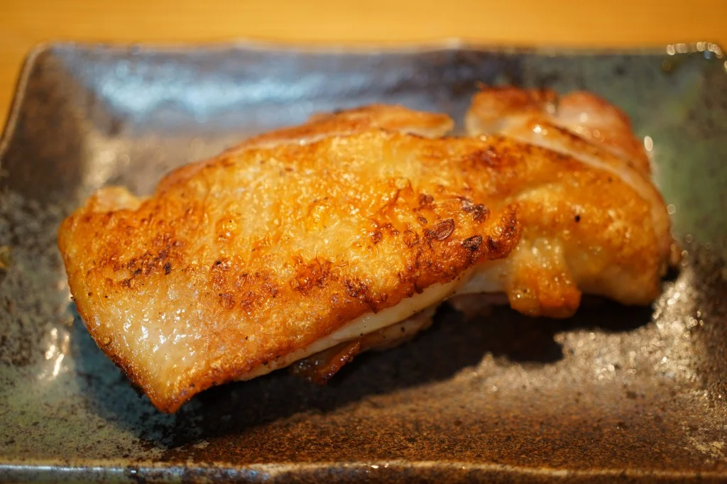 カリカリ地鶏焼き