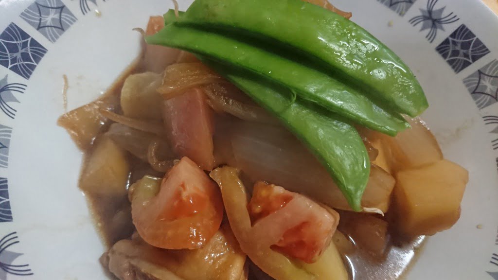 トマト肉じゃが（豚）