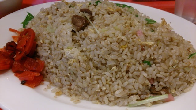 野郎ラーメン 渋谷センター街総本店で、チャーハンを食す