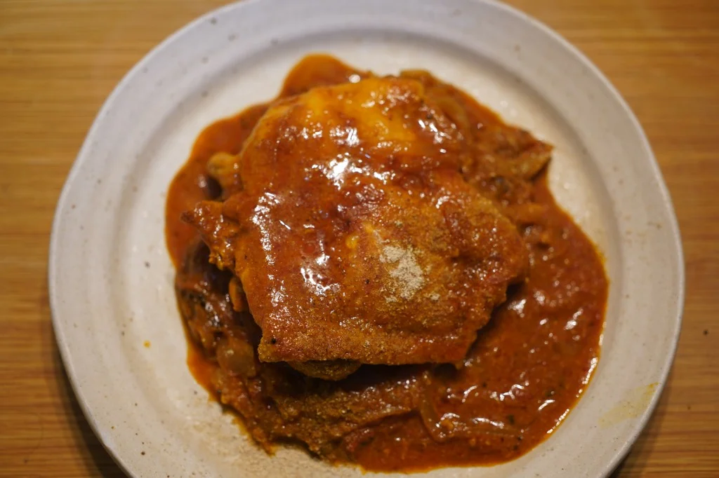 爽やか1枚肉チキンカレー