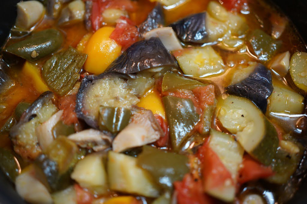 無水鍋で作るラタトゥイユ