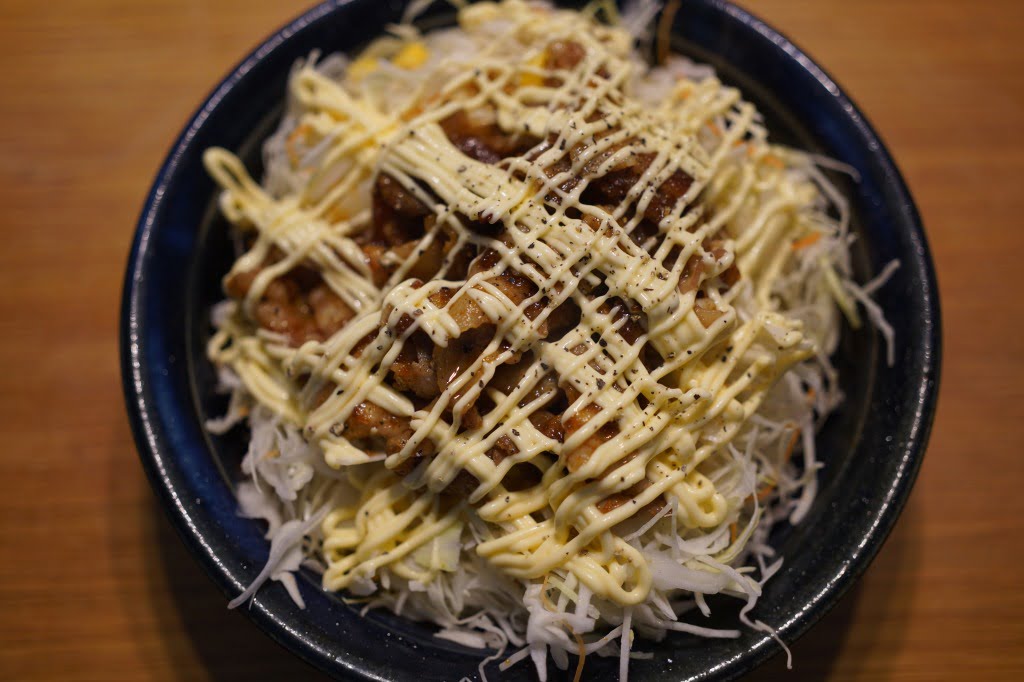 コッテリした焼肉サラダ