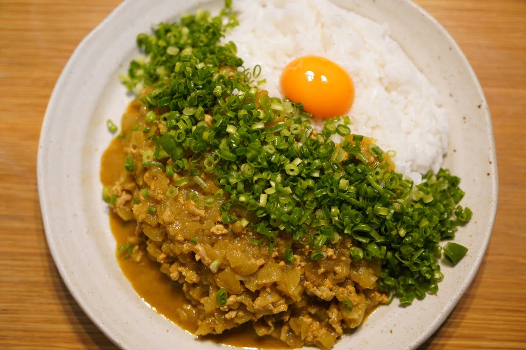 シンプルにだし感を味わう為の、だしカレー