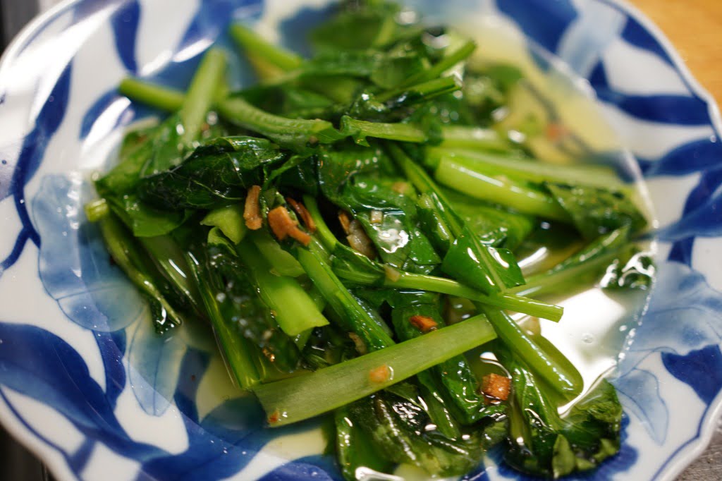 秒で作る小松菜炒め