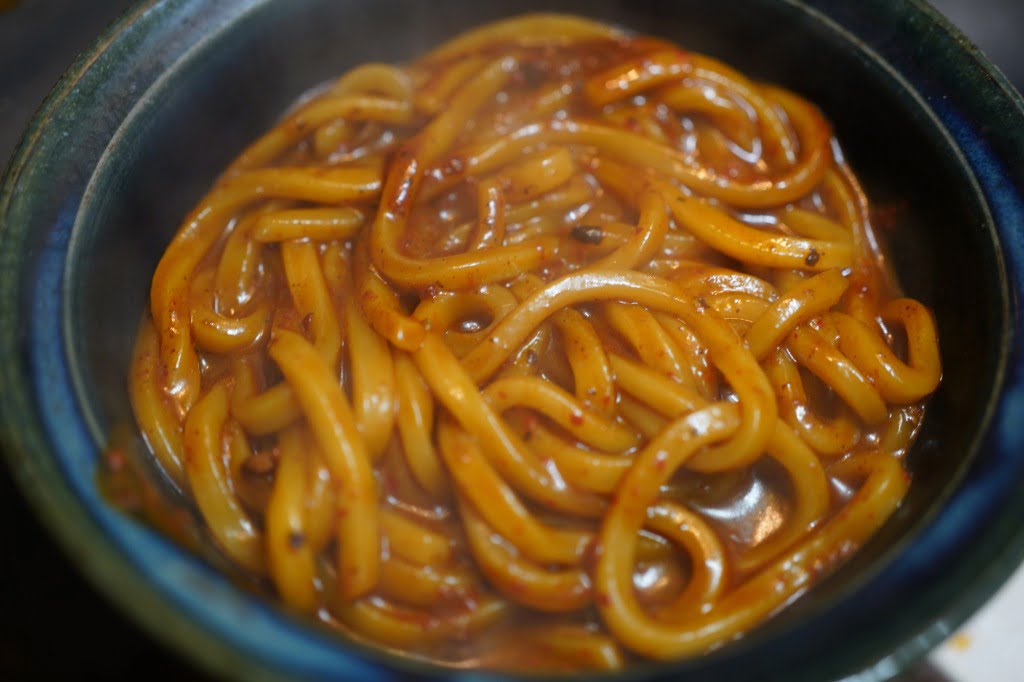 鶏キムチを食べた後にやる〆