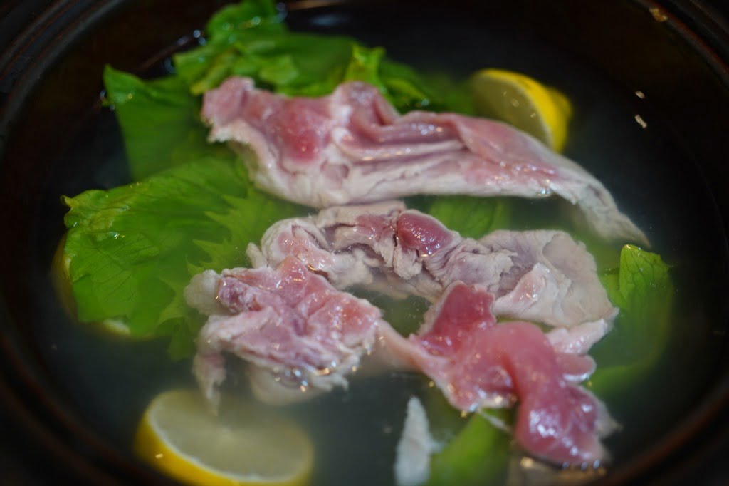 出汁レモンレタス豚しゃぶ