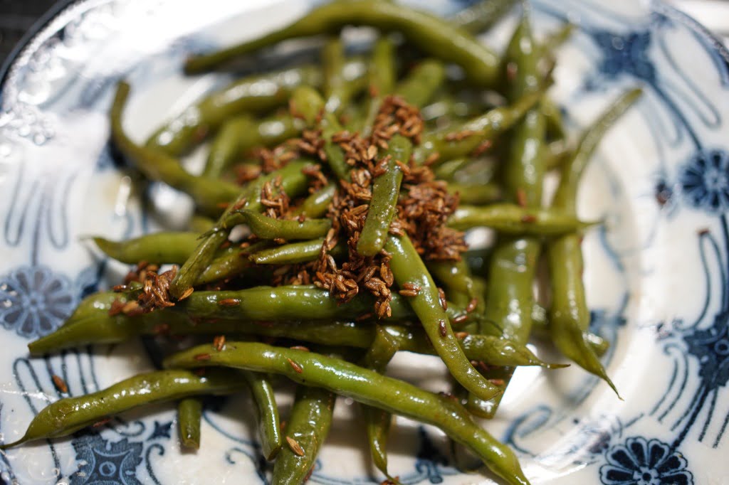 超速！インゲンとクミンの塩炒め