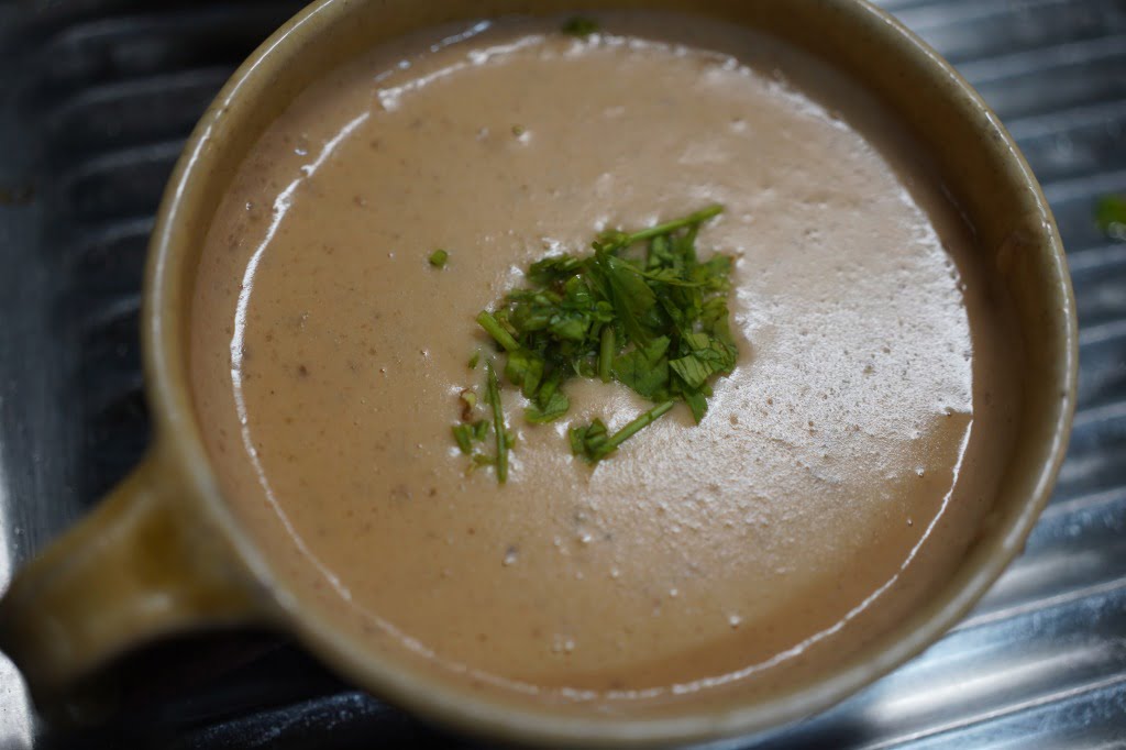 端材で作る赤海老の和風ポタージュ