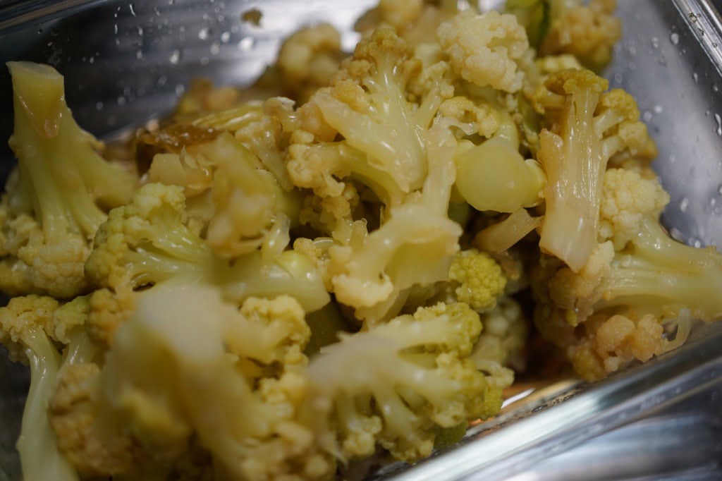 カリフラワーの白醤油浅漬け