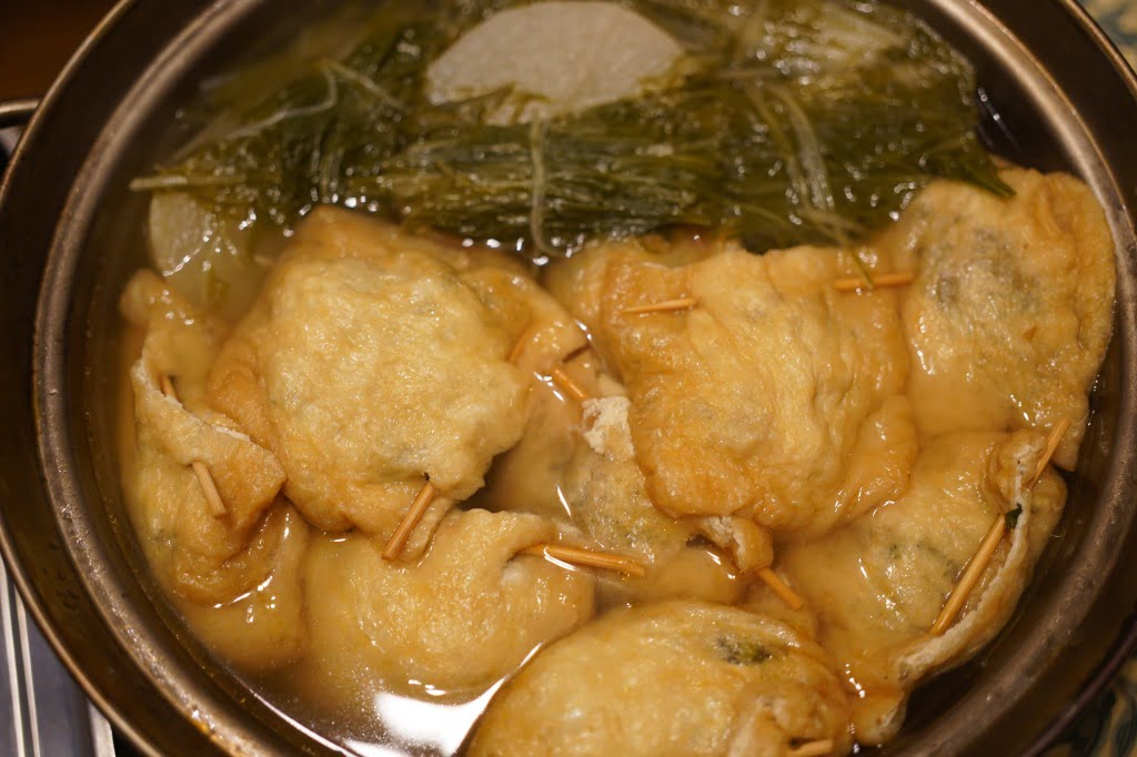 川崎の元祖立ち飲み屋インスパイアの「きつね煮」