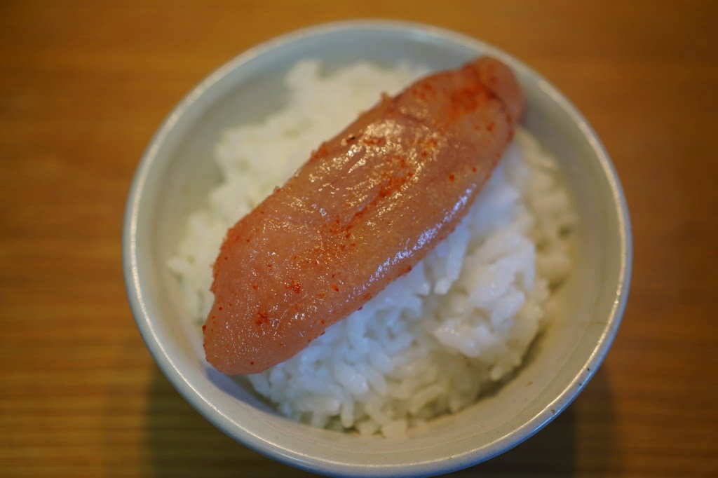 岐阜県飛騨産銀の朏で明太子半腹ご飯