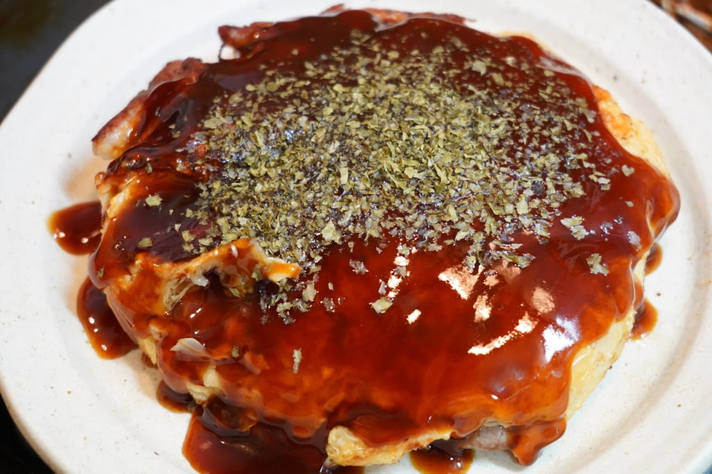 最小構成でも美味しく手軽に作れるお好み焼き「豚とキャベツ」