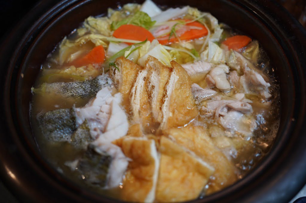 ゆずヒハツジンジャー白だし寄せ鍋