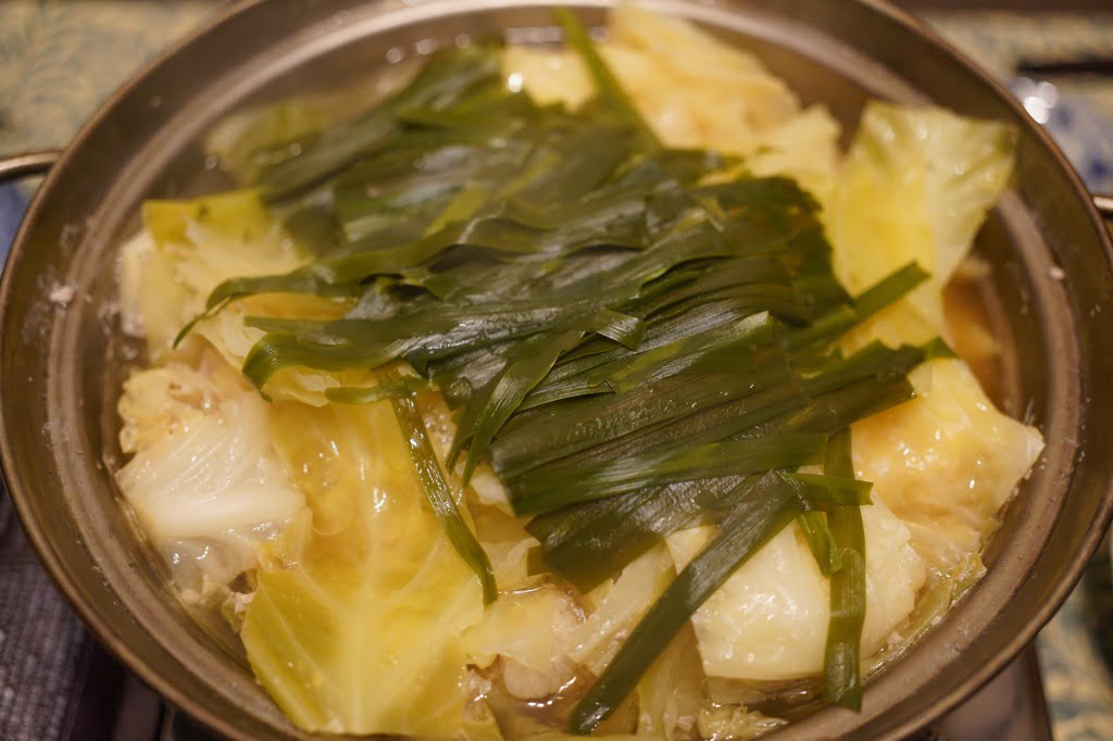 ひたすら優しい味の和出汁もつ鍋