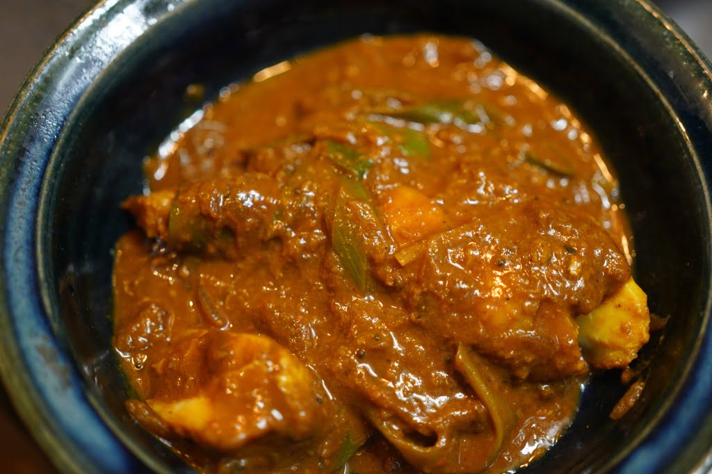 タラと九条葱の海老出汁スパイスカレー