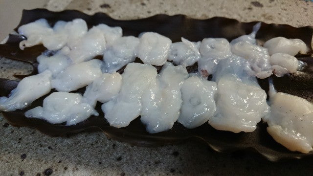 野郎飯流・水だこの昆布締め