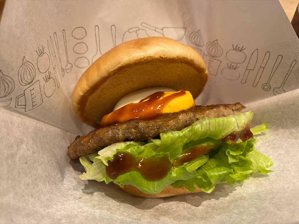 モスバーガーの新とびきり 謹製 とろったま照りやき ～北海道チーズ～