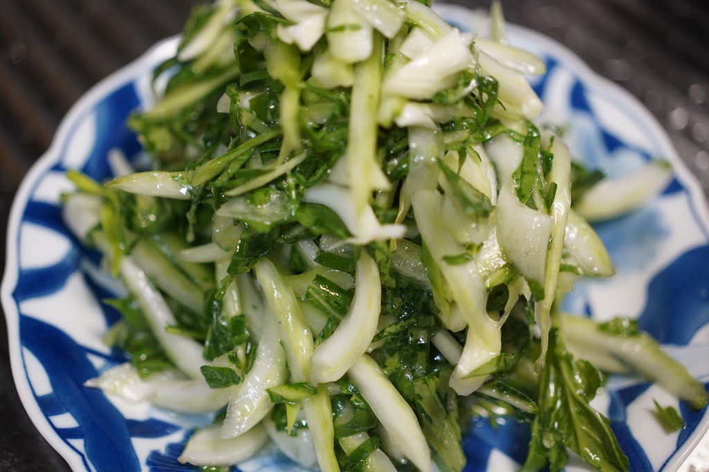 生チンゲンサイナムル