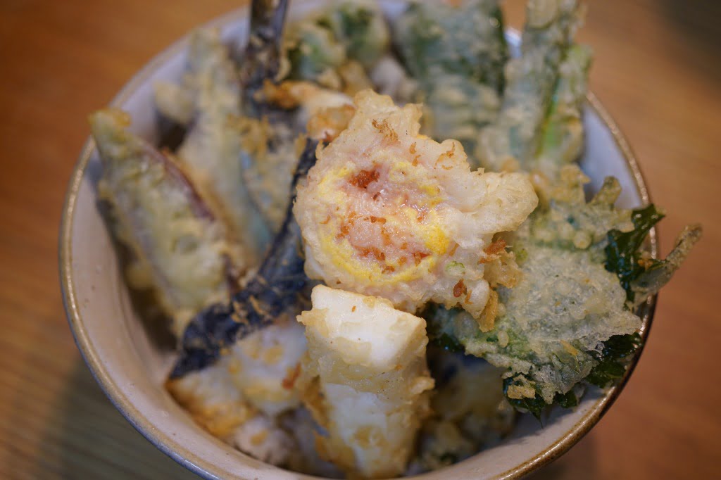 野菜天丼