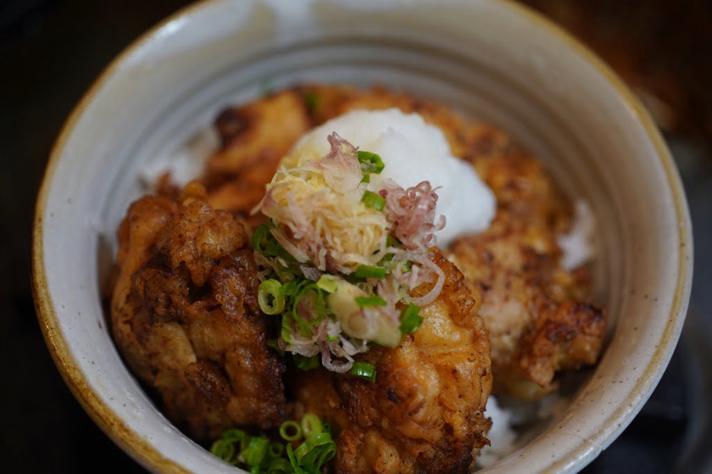 かしわ天丼