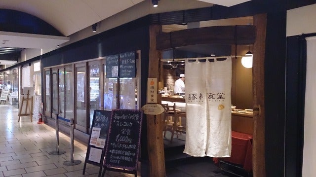 六本木・豚組食堂のランチ ロースとんかつ