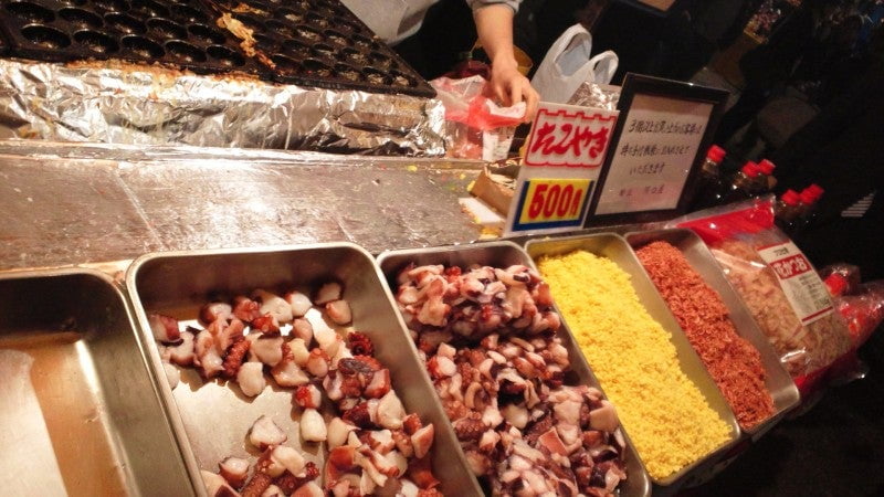 日本のテキ屋のたこ焼きというもの