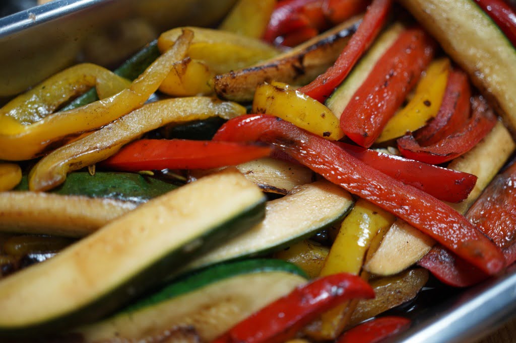 夏の焼き野菜のマリネ
