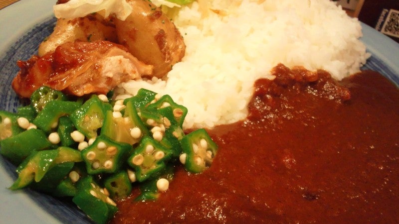 もうやんカレー池（池袋店）のランチのカレーは、ついつい食べ過ぎて困る。