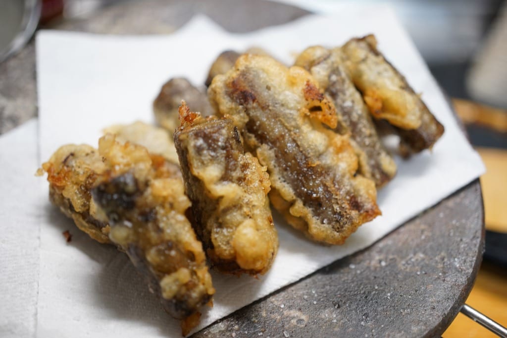 手間はかかるけど美味い、ごぼうの天ぷら