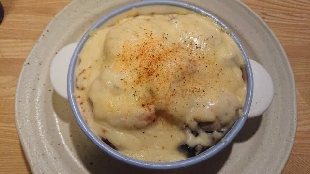 野郎飯流・えびとカキの入ったカレードリア