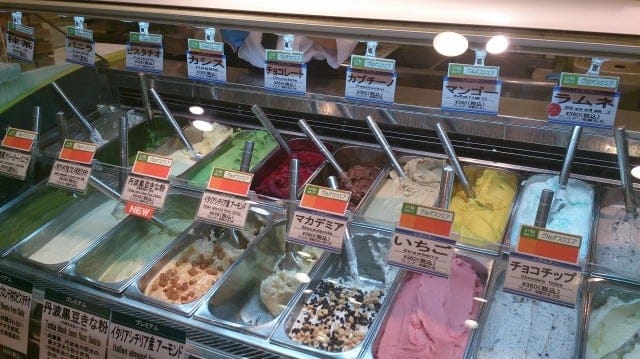 パンチェーラ 新宿高島屋店で食べるジェラート