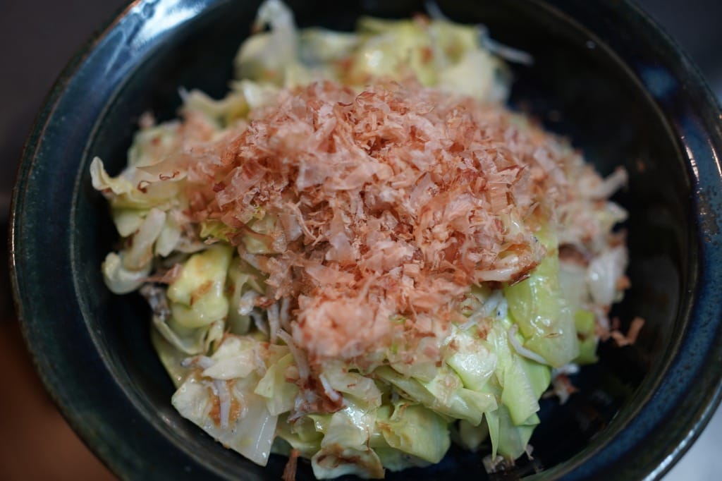 無限に食えるキャベツとじゃこと削り節和え