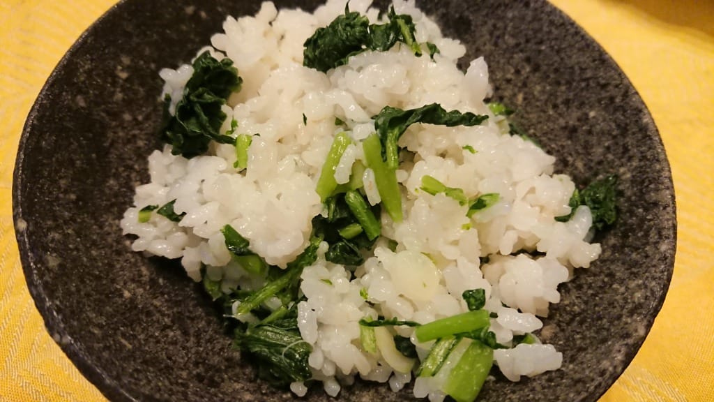 愛知の郷土料理・菜めし