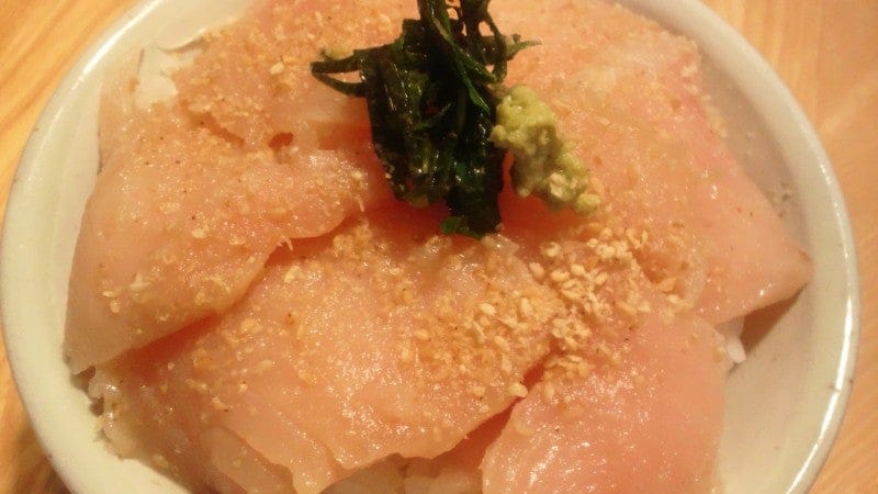 野郎飯流・びんとろ白だし漬け丼