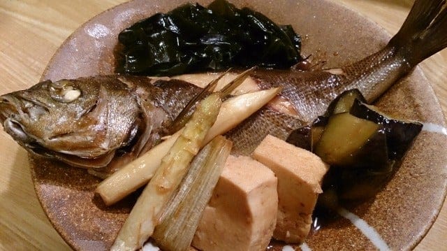 野郎飯流・いさきの煮付け 盛り込み