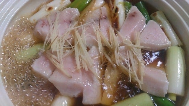 野郎飯流・メカジキのねぎま鍋風
