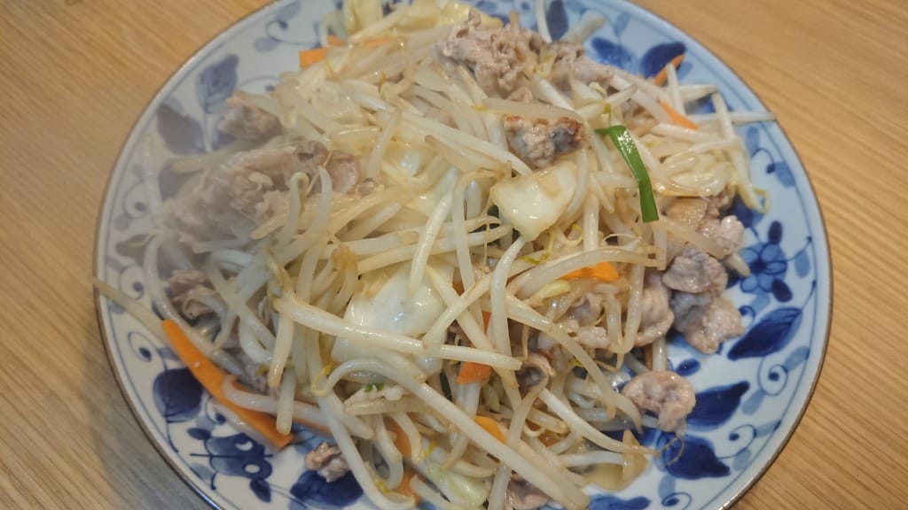 ふつうの中華屋っぽく作る豚肉と野菜の塩炒め